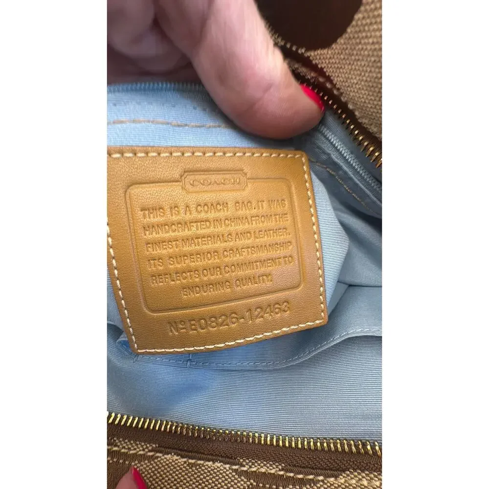 Vintage Coach Hampton Madeline signature Satchel